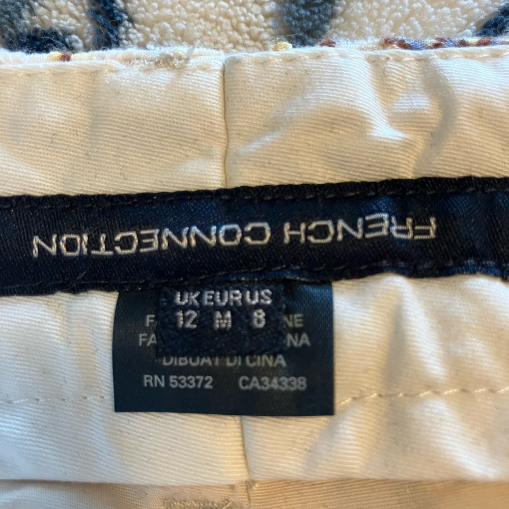 French Connection Multicolor Patterned Boot Cut P… - image 4